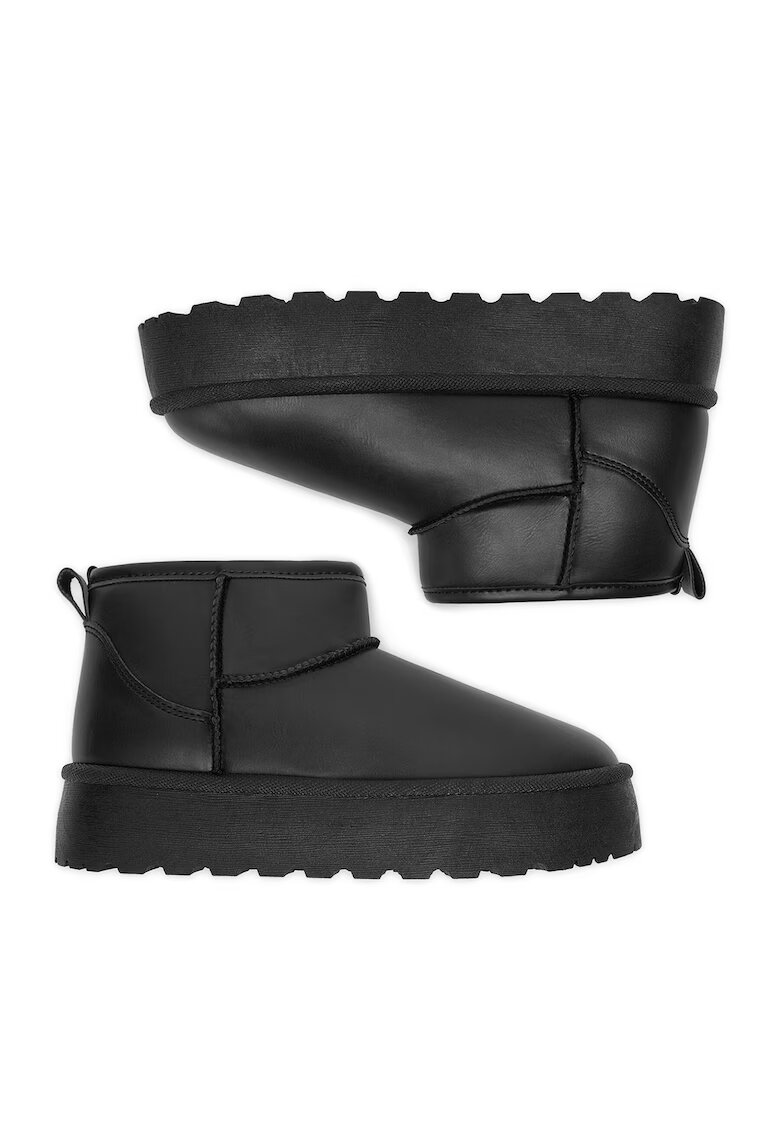 JENNY Botine dama CEO-WSX23-19 - Textil - Negru -