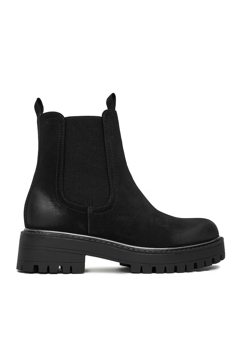 JENNY Botine dama - negru - piele ecologica - CEO-WS13202-05