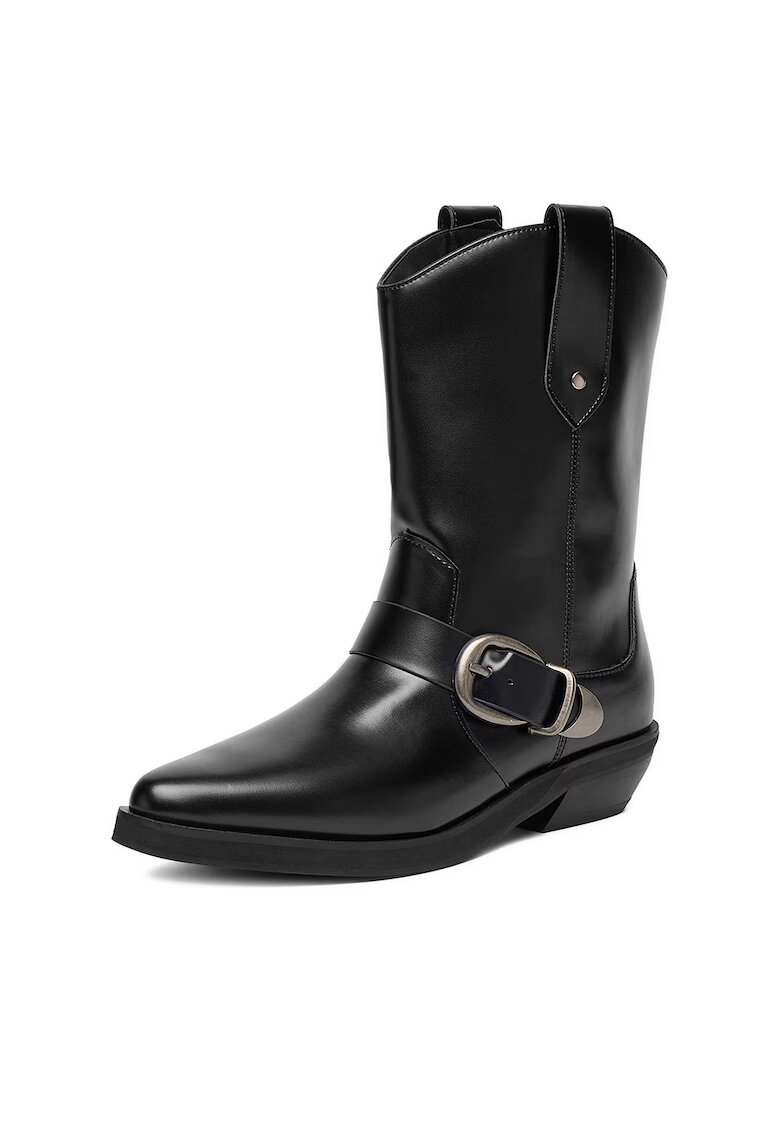 JENNY Cizme dama - cowboy - negre