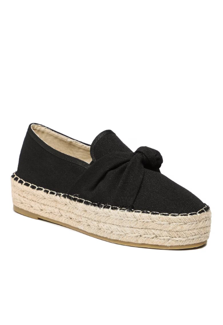 Jenny Fairy Espadrile dama - 5904862623153 - Textil - Negru - 364684 - Negru