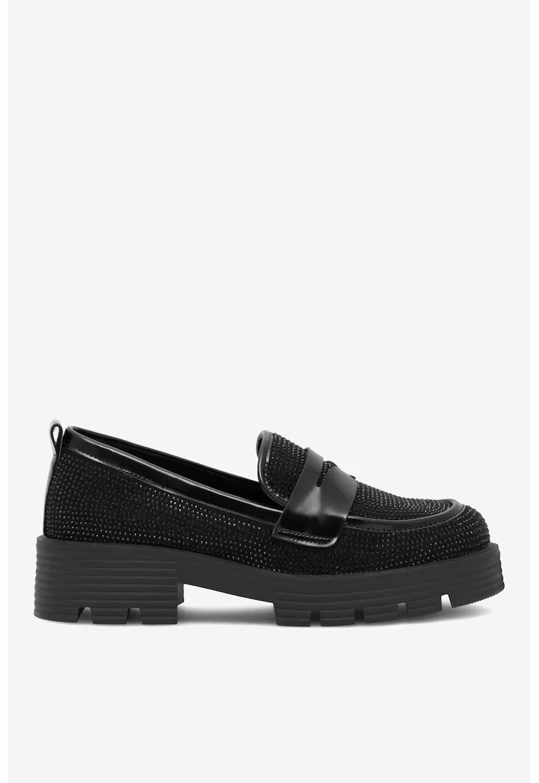 Jenny Fairy Mocasini dama 5905588244509 - Textil - Negru - Negru