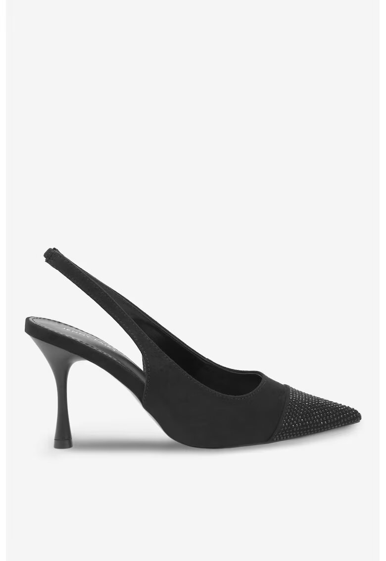Jenny Fairy Pantofi dama 5905588180784 - Textil - Negru - Negru