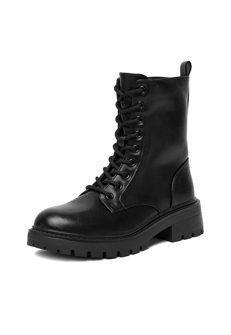 JENNY Ghete dama - CEO-HY6099S-1 - piele ecologica - negru