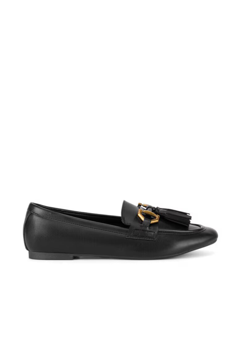 JENNY Mocasini dama 5903698046808 - Sintetic - Negru - Negru