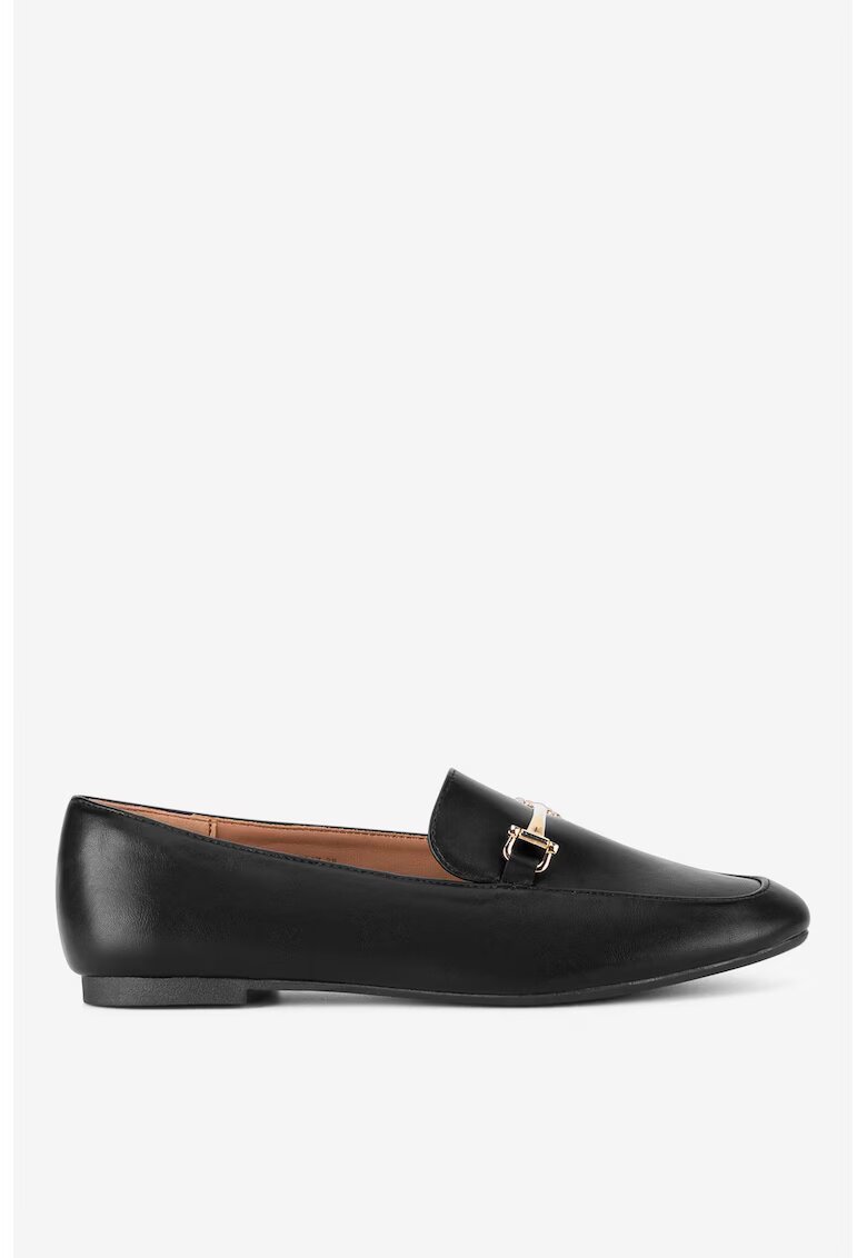 JENNY Mocasini dama 5903698194356 - Sintetic - Negru - Negru