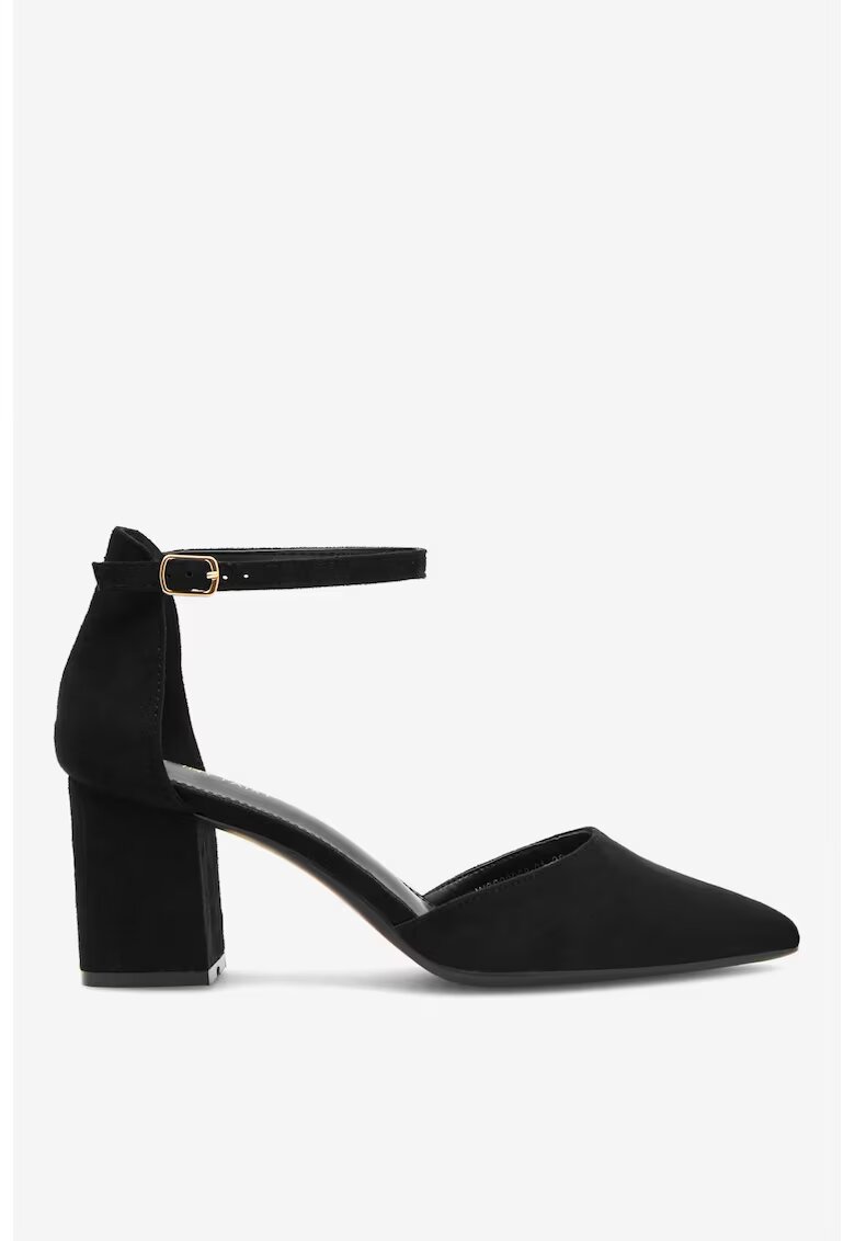 JENNY Pantofi dama 5903698052458 - Textil - Negru - Negru
