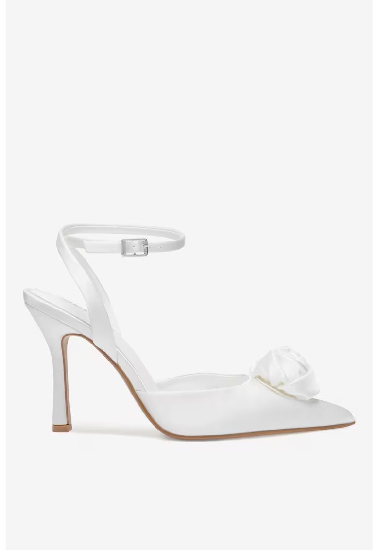 JENNY Pantofi dama 5903698724294 - Textil - Alb - Alb
