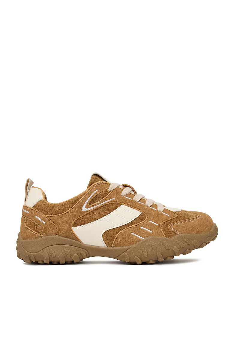JENNY Pantofi sport dama - maro/crem