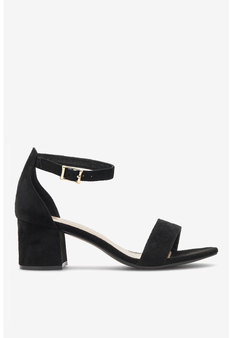 JENNY Sandale dama 5903698015750 - Textil - Negru - Negru