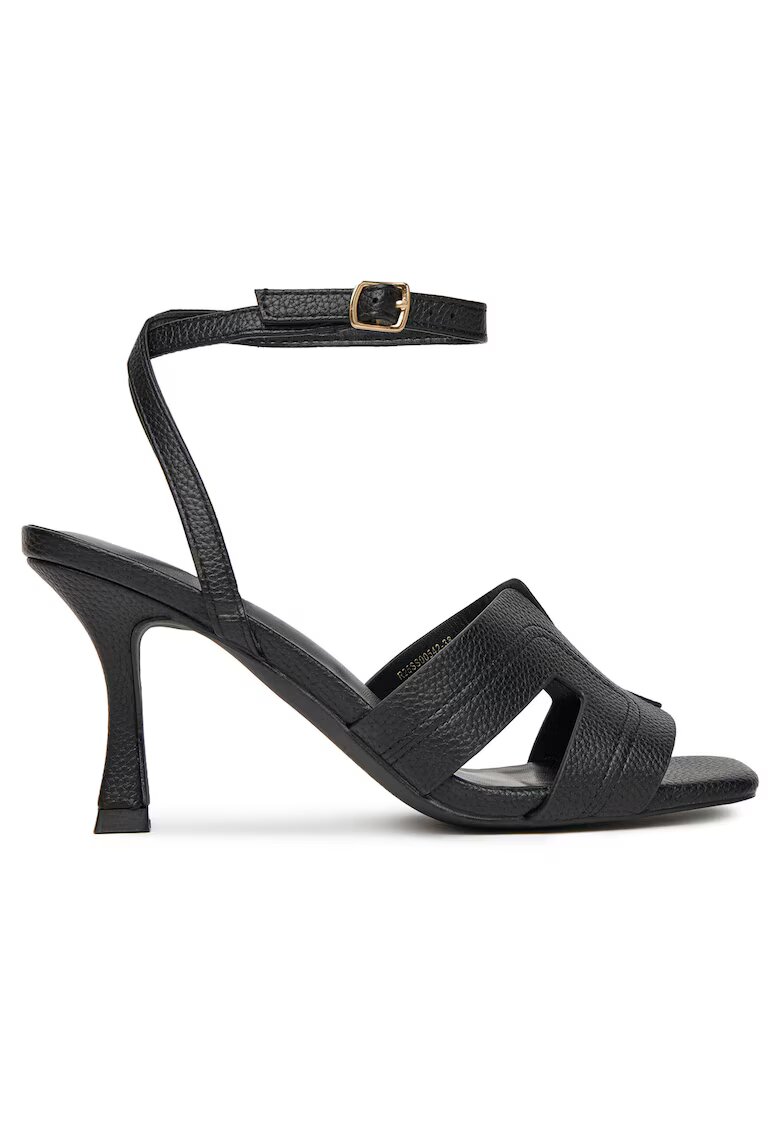 JENNY Sandale dama - R25SS00542 - piele ecologica - negru