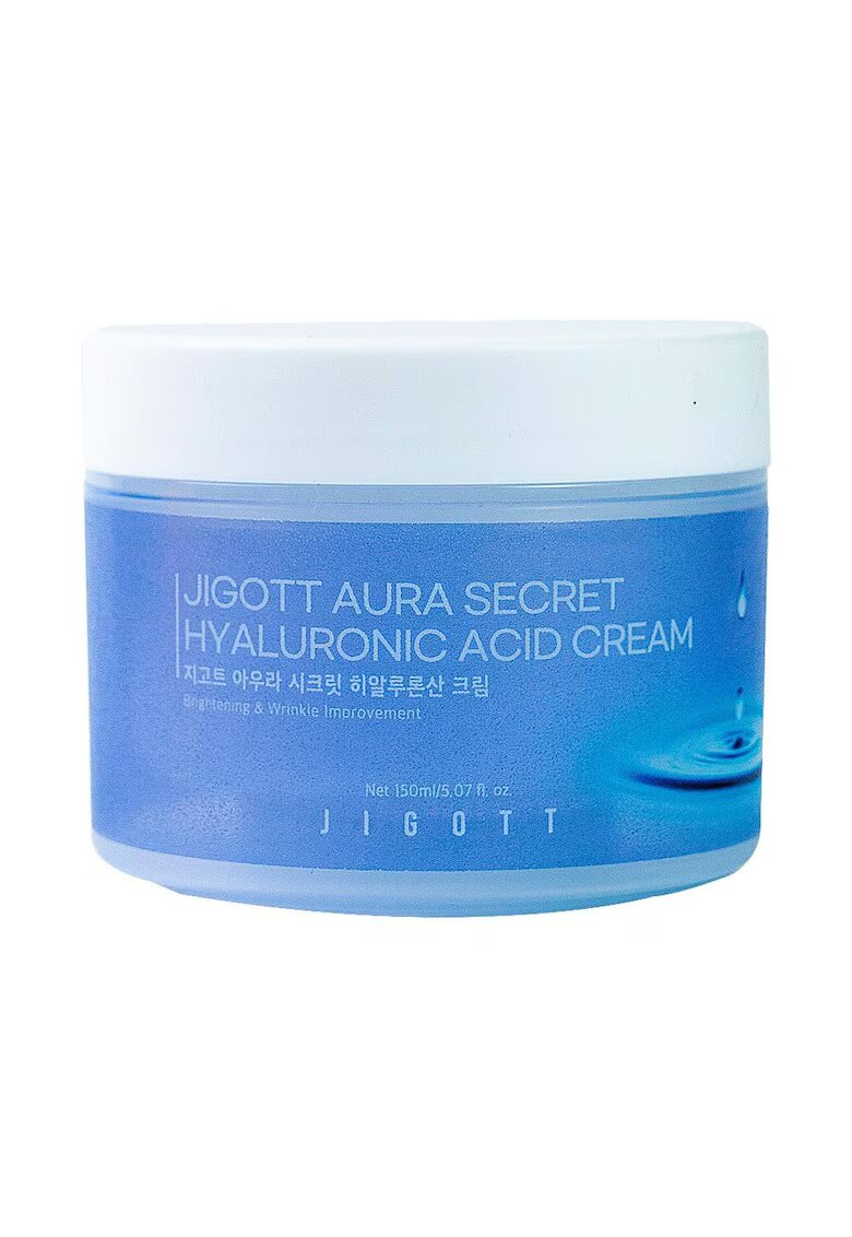 Jigott Crema fata cu acid Hyaluronic cu efect de iluminare si reducere a ridurilor - 150 ml
