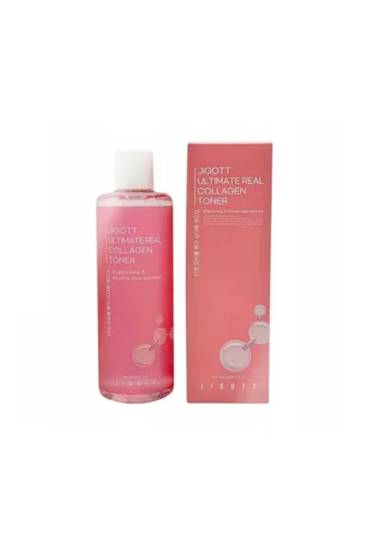 Jigott Lotiune tonica pentru fata cu Colagen - Ultimate Real - 300 ml