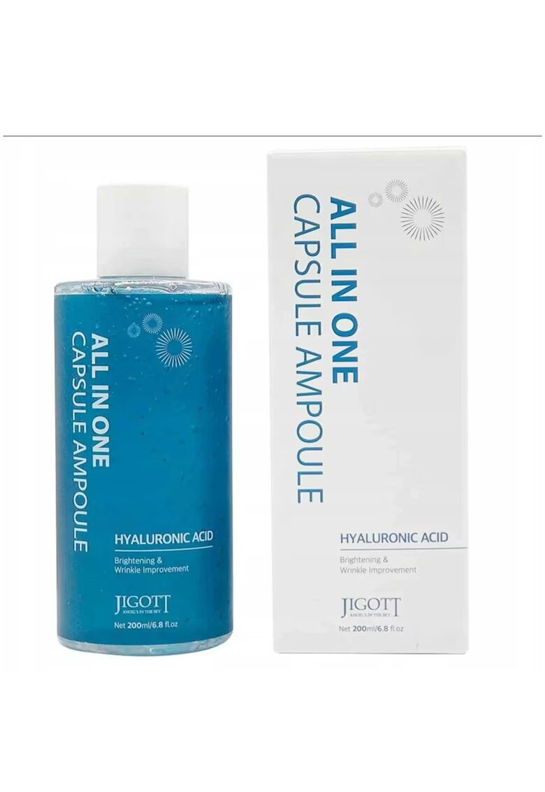 Jigott Ser pentru fata cu capsule de Acid Hialuronic 200 ml