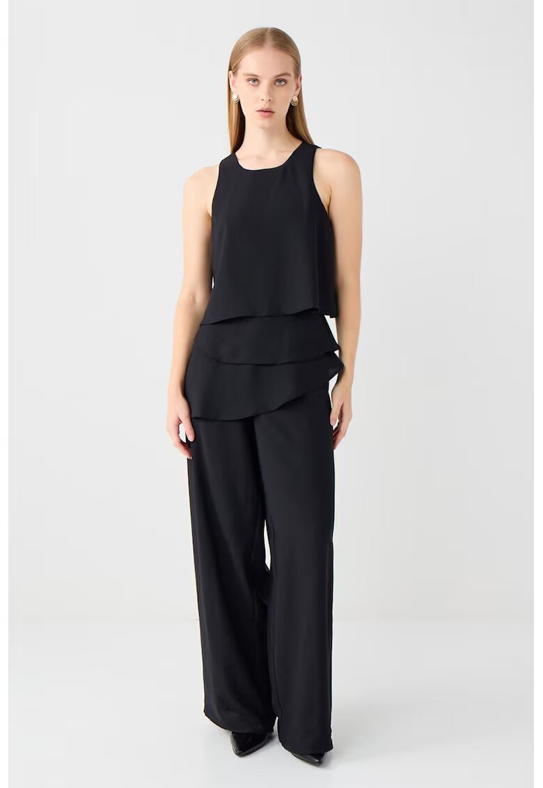 JIMMY KEY Salopeta cu model stratificat - Negru