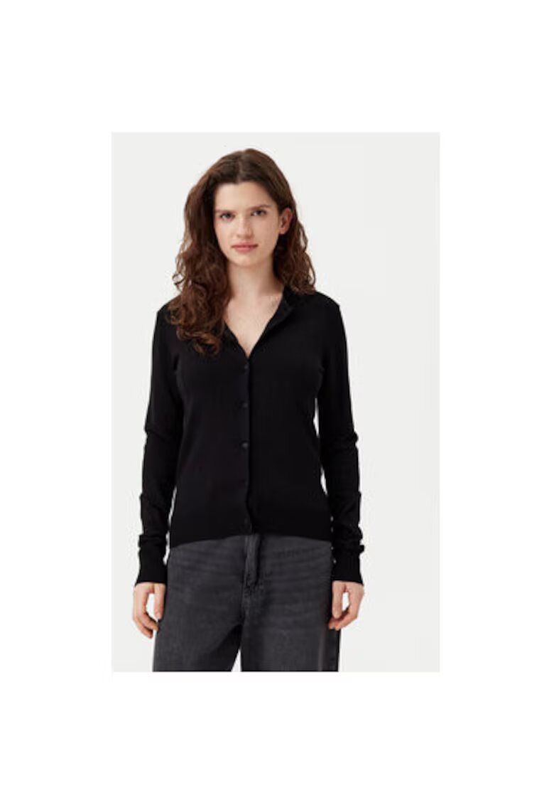 JJXX Cardigan dama - 304703225 - Viscoza/Nylon - Negru - Negru