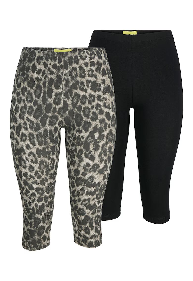 JJXX Colanti model LEO NEGRU - bumbac si elastan - multicolor -