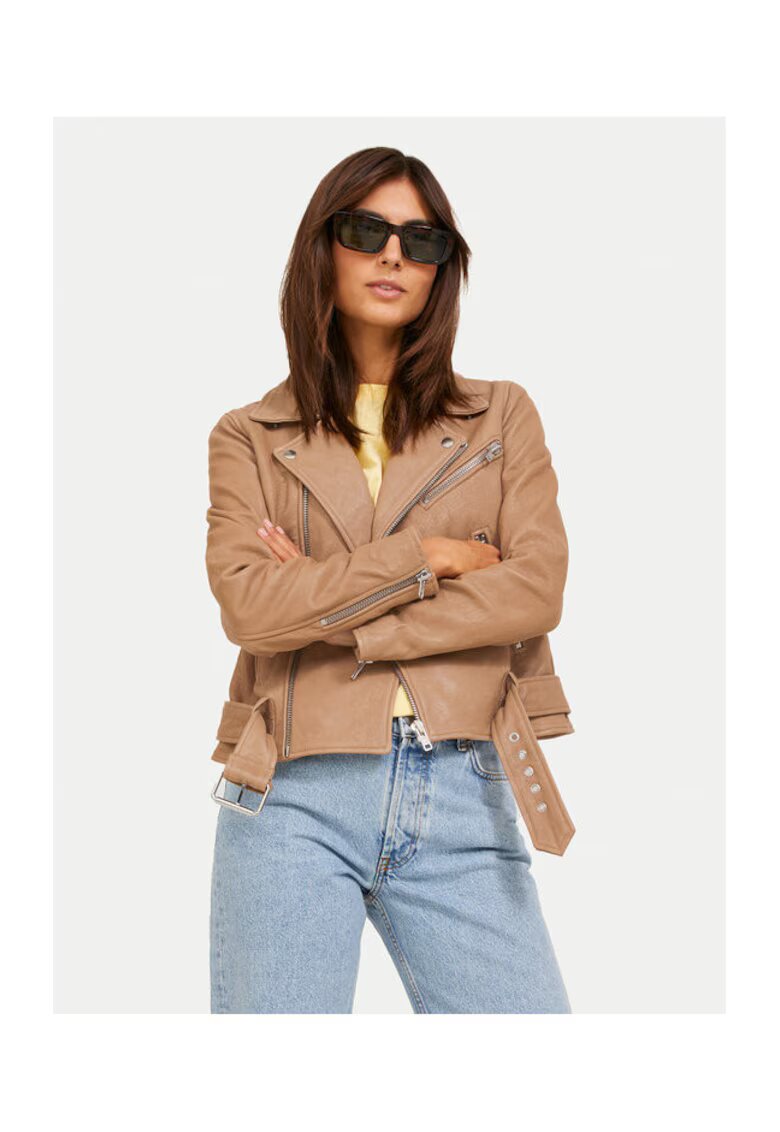 JJXX Geaca dama - 304702884 - Piele naturala - Maro - Maro