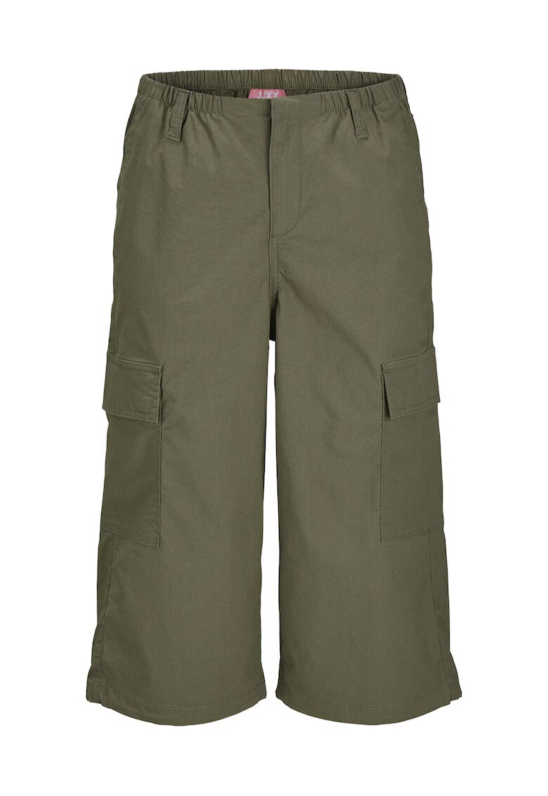 JJXX Pantaloni barbati - maslina prafuita - 78% bumbac - 20% bumbac reciclat - 2% elastan - verde