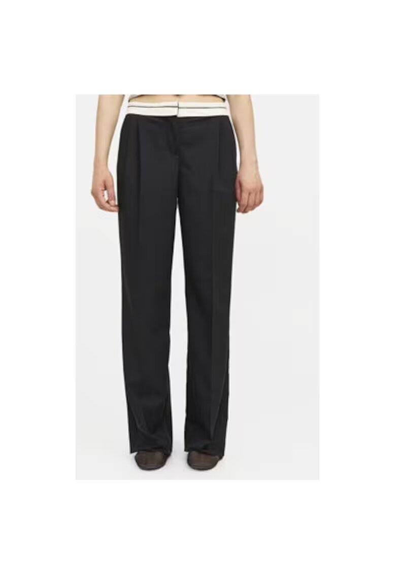 JJXX Pantaloni dama - 304511547 - Poliester/Viscoza - Negru - Negru