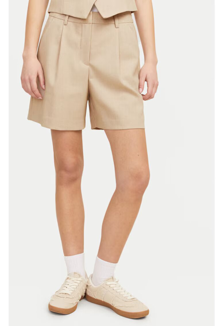 JJXX Pantaloni scurti dama - 304703355 - Poliester - Bej - Bej