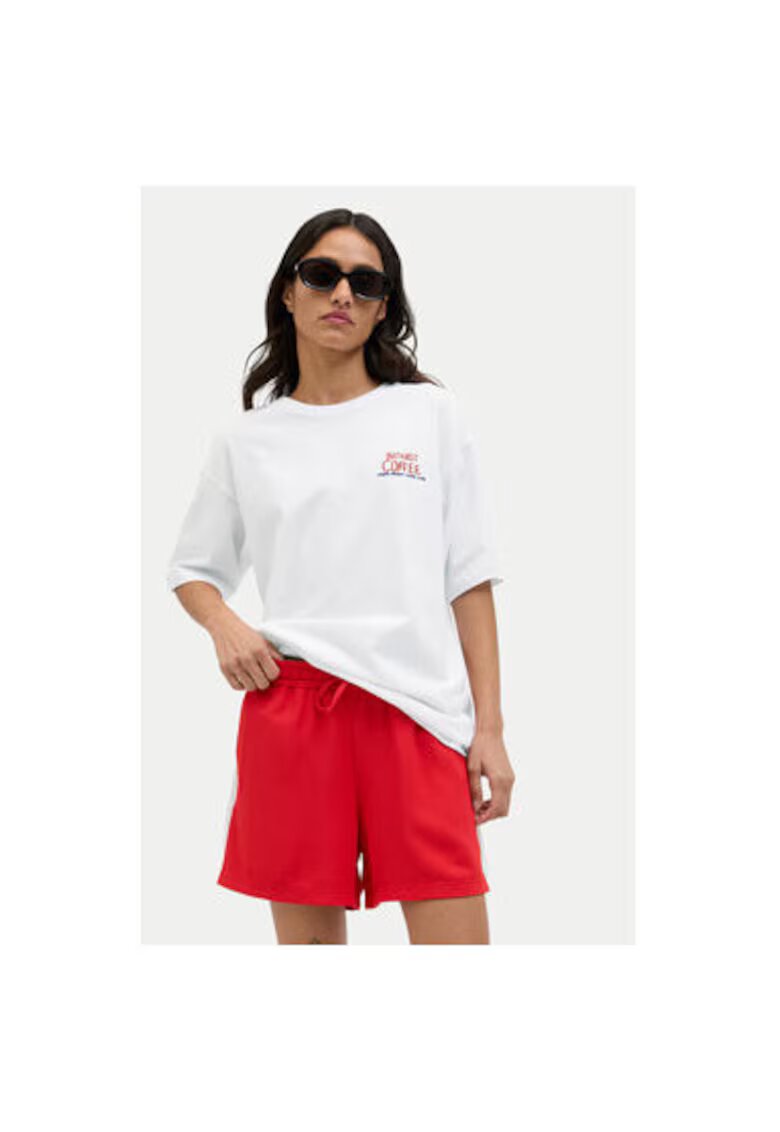 JJXX Tricou dama 12273776 - Bumbac - 43975 - Alb