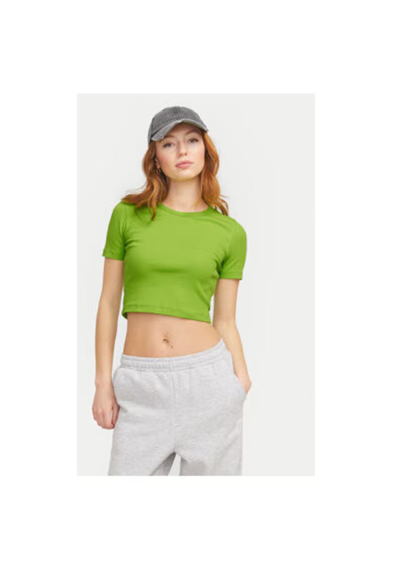 JJXX Tricou dama - 304702976 - Bumbac - Verde - Verde