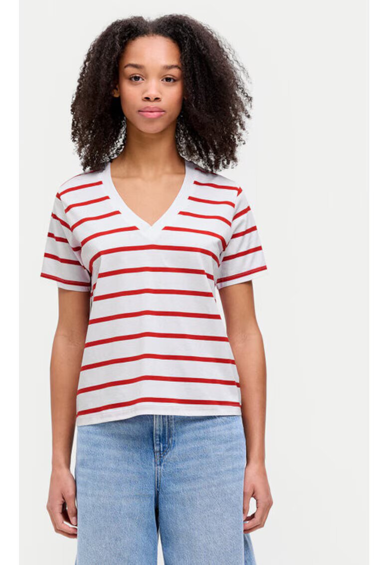 JJXX Tricou dama - 304703232 - Bumbac organic - Negru - Negru