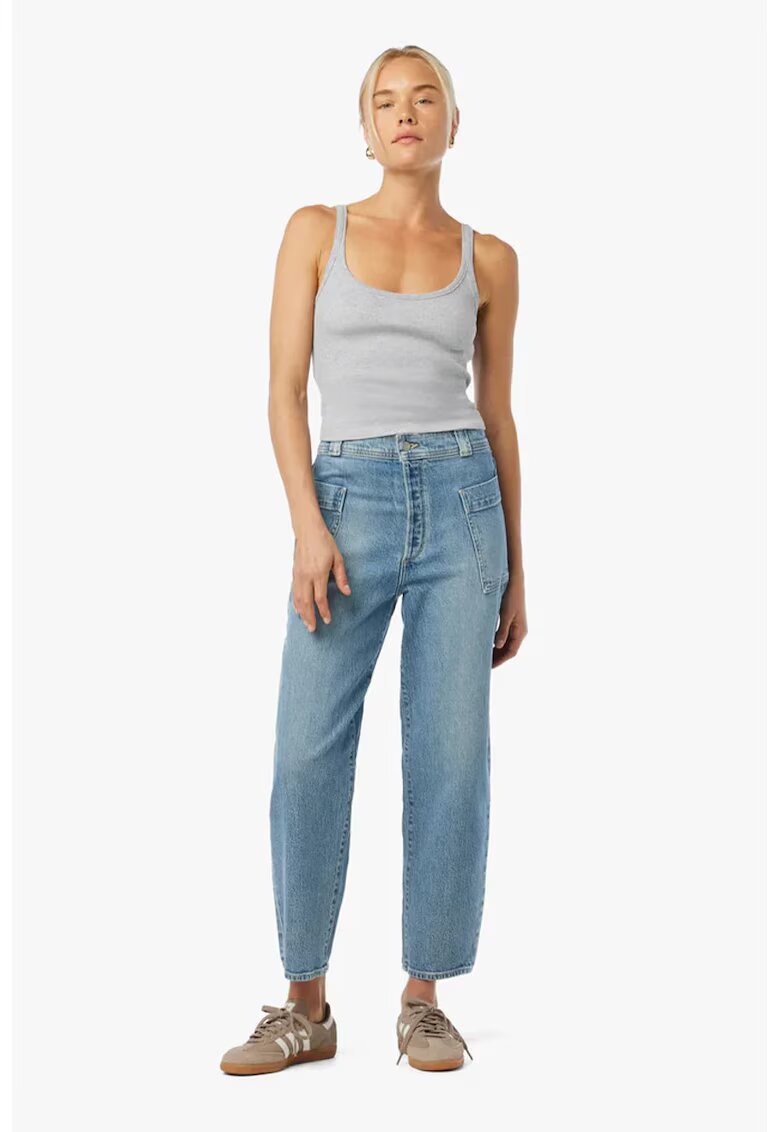 JOES JEANS Blugi cu talie înaltă și buzunare laterale - Albastru