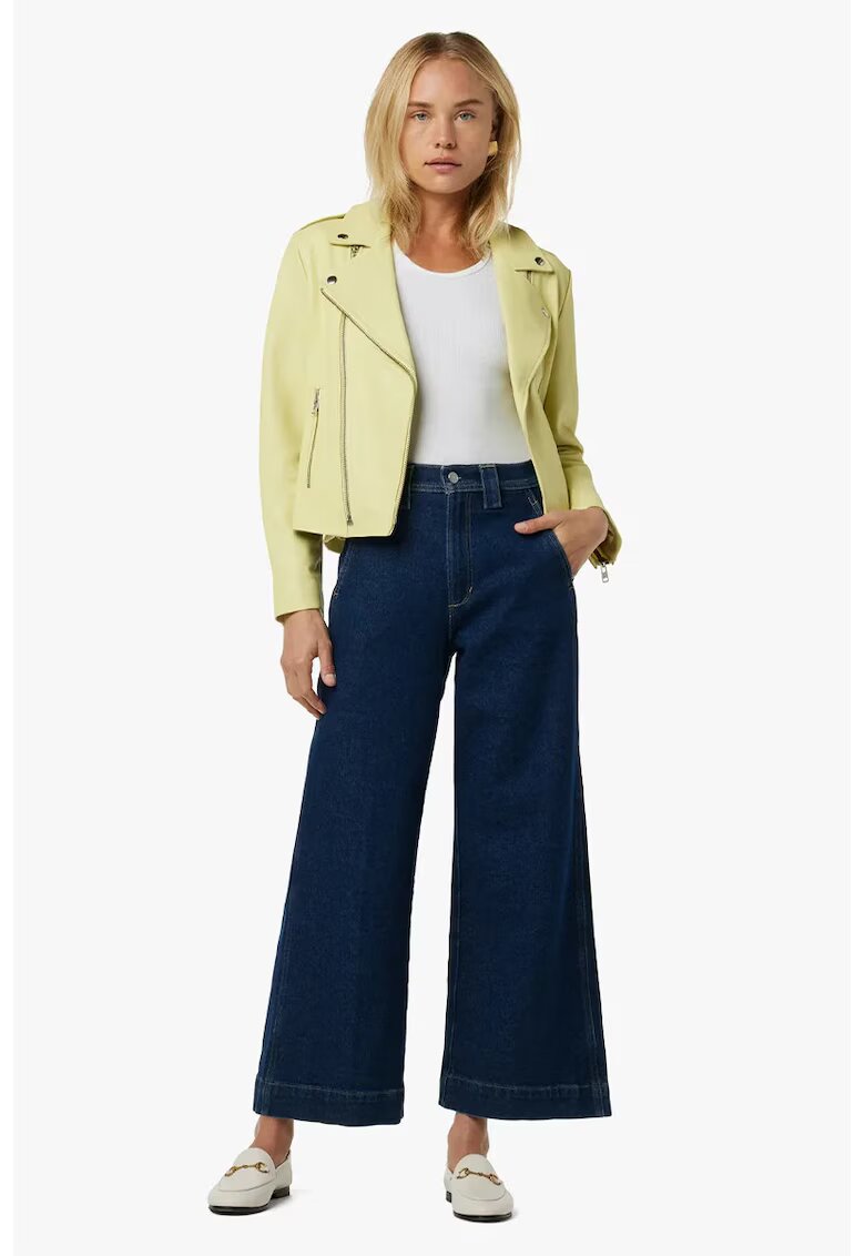 JOES JEANS Blugi largi cu talie înaltă și buzunare laterale - Albastru