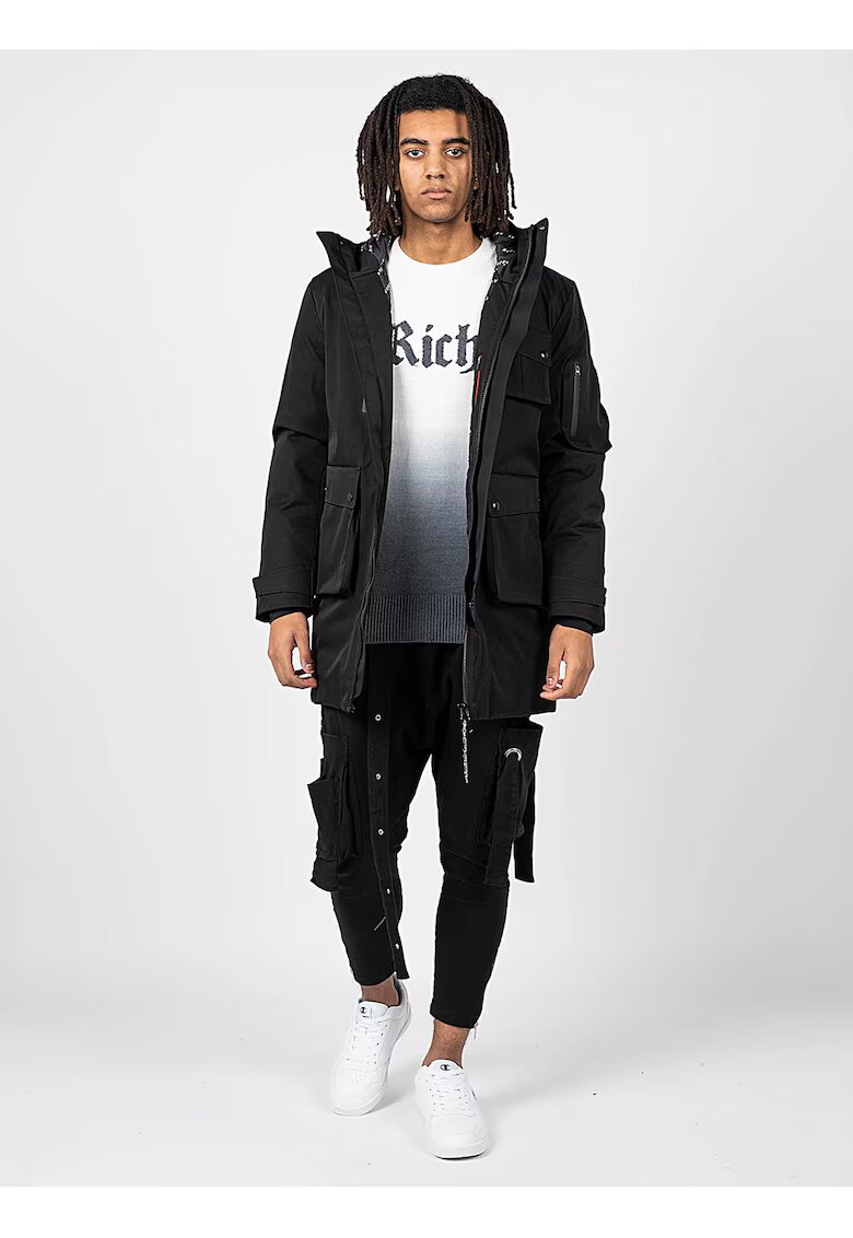 John Richmond Jacheta Cu Gluga - 2XL