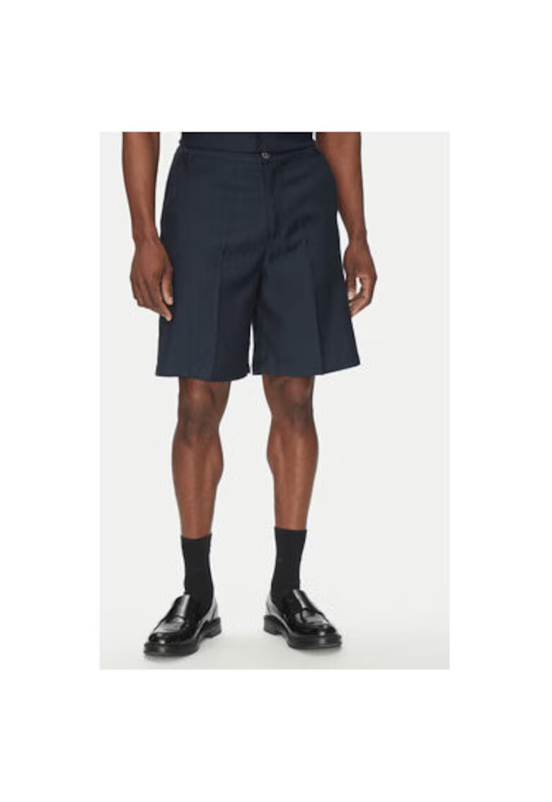 John Richmond Pantaloni scurti barbati - 305348098 - Viscoza/Bumbac - Albastru - Albastru