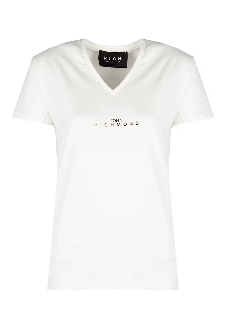 John Richmond Tricou cu decolteu in V -