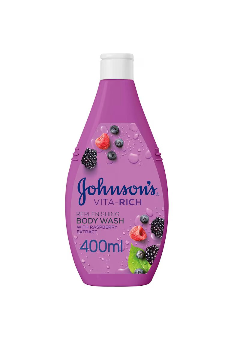 Johnsons Gel de dus reparator cu extract de zmeura si glicerina de origine vegetala JOHNSON’S®️ VITA RICH - 400ml