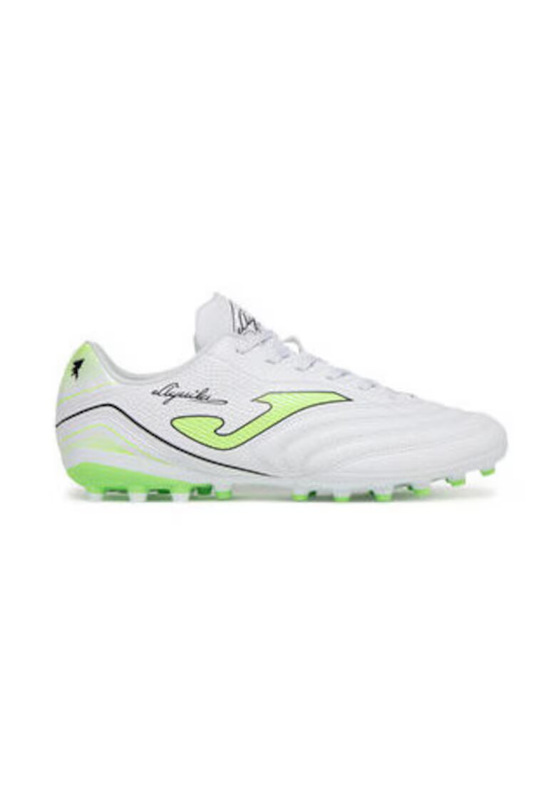 Joma Ghete de fotbal AGUS2502AG - Piele ecologica - Alb