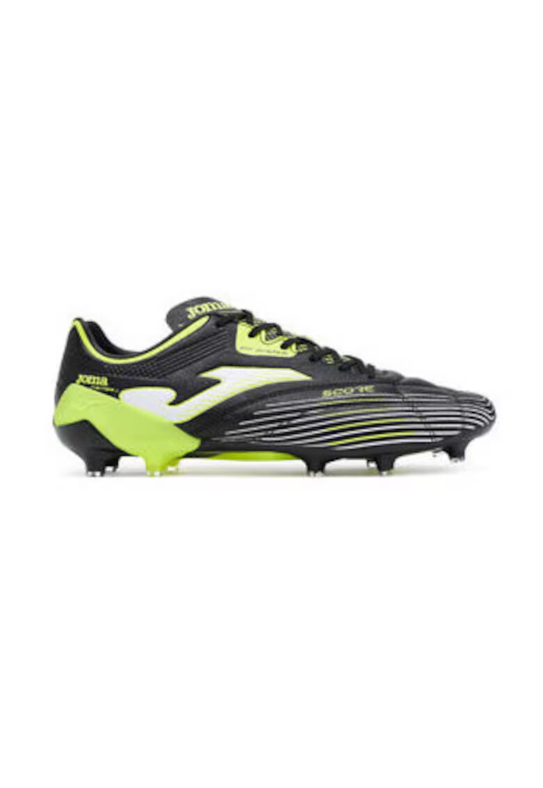 Joma Ghete de fotbal SCOS2501FG - Piele ecologica - Negru