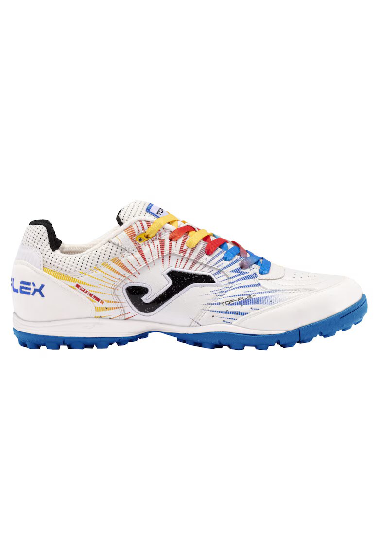Joma Ghete fotbal barbati Top Flex pentru teren sintetic TOPW2476TF - Alb-Rosu - Alb