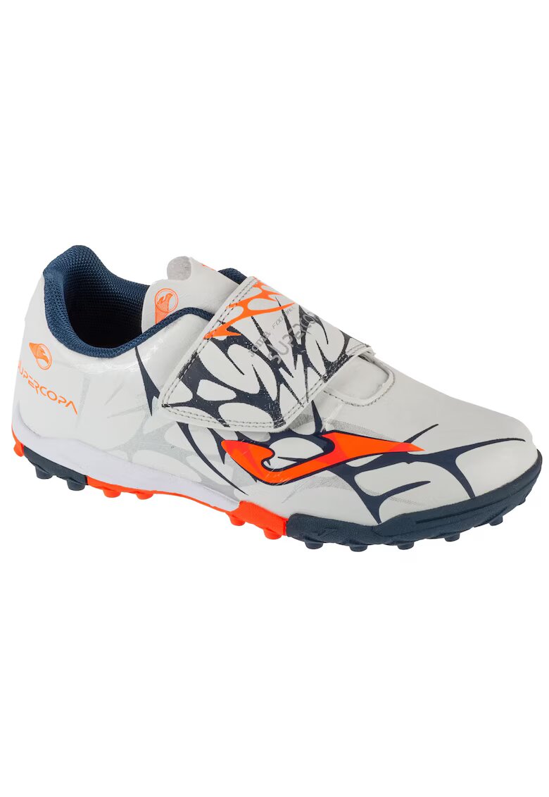 Joma Ghete fotbal copii - Super Copa Jr 2502 TF SCJS2502TFV - Alb - Alb