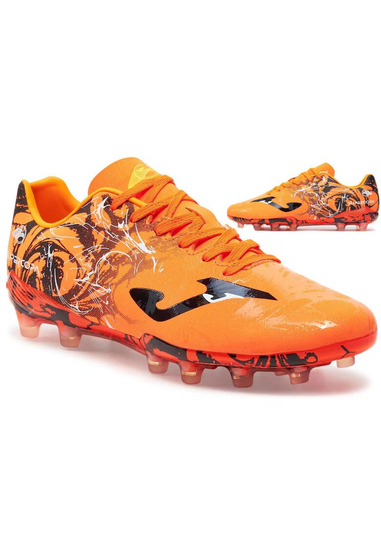Joma Pantofi fotbal barbati - Super Copa 2408 FG - sintetic/poliuretan - portocaliu - Portocaliu