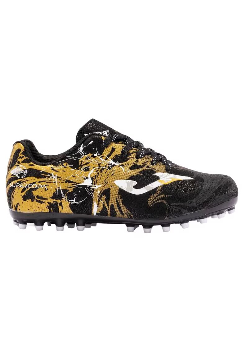 Joma Pantofi fotbal copii - Poliuretan - Negru/Galben