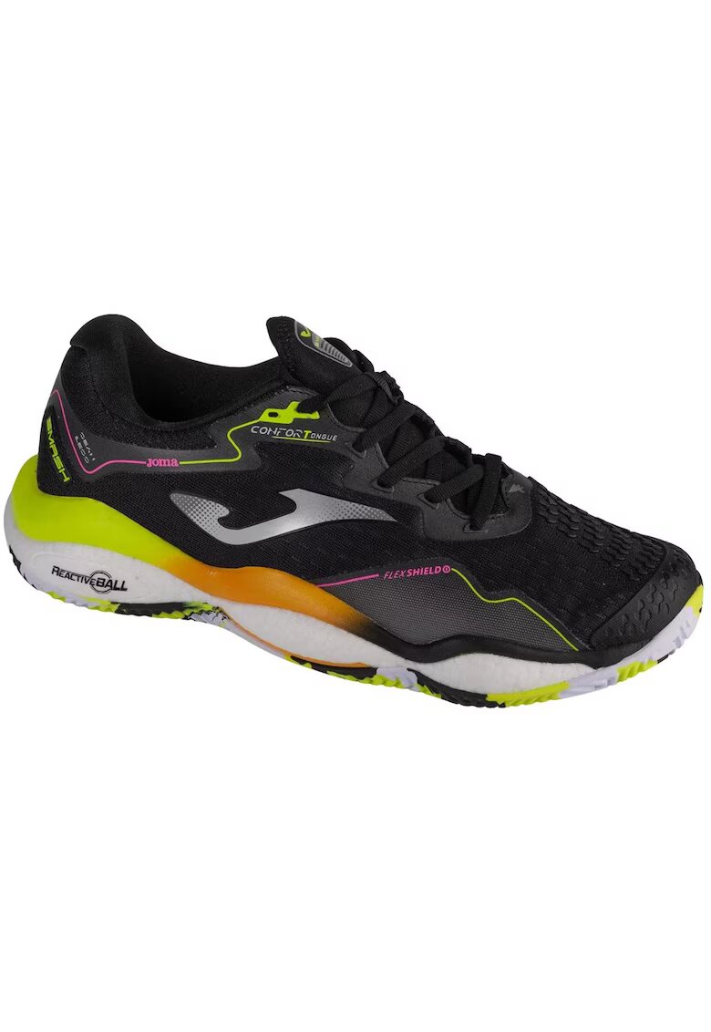 Joma Pantofi pentru tenis - Smash Men 2401 TSMAW2401C - Negru - Negru