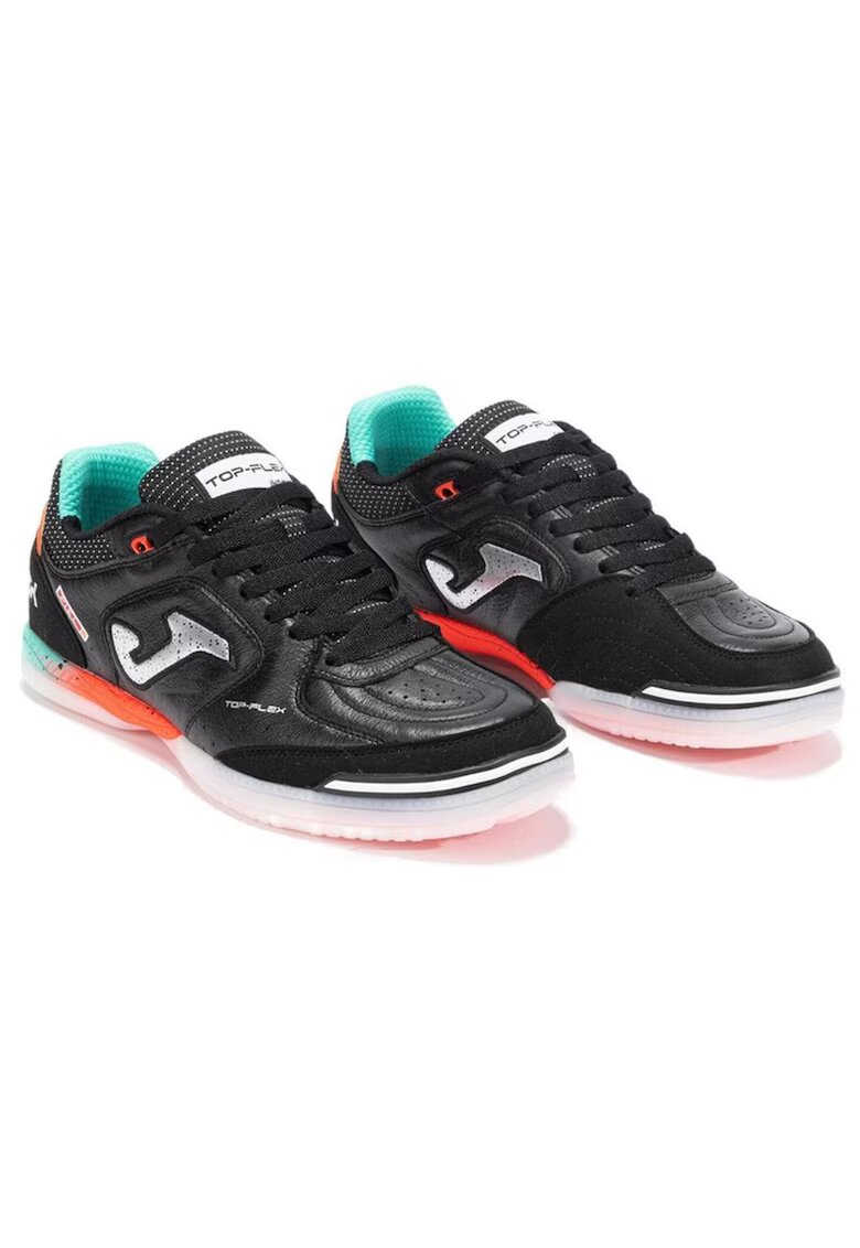 Joma Pantofi sport barbati - Halowki Top Flex 2501 - negru - piele