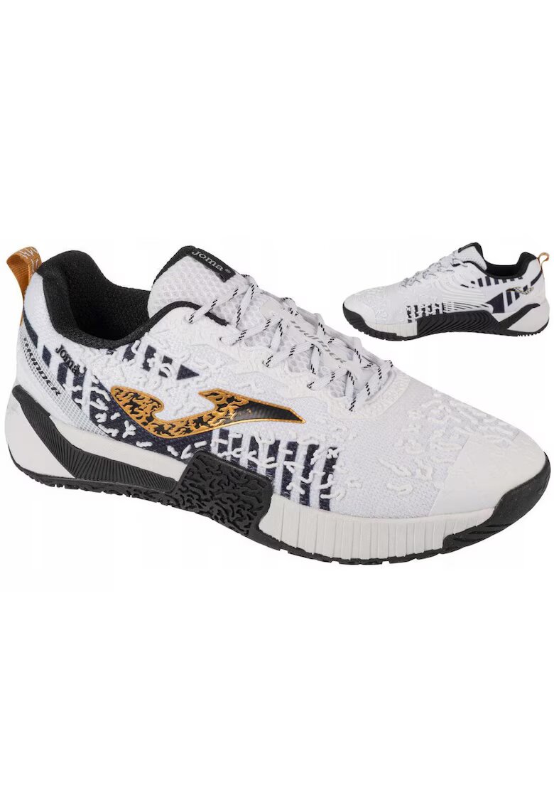 Joma Pantofi sport barbati Thunder 2402 - respirabili - flexibili - alb - Alb