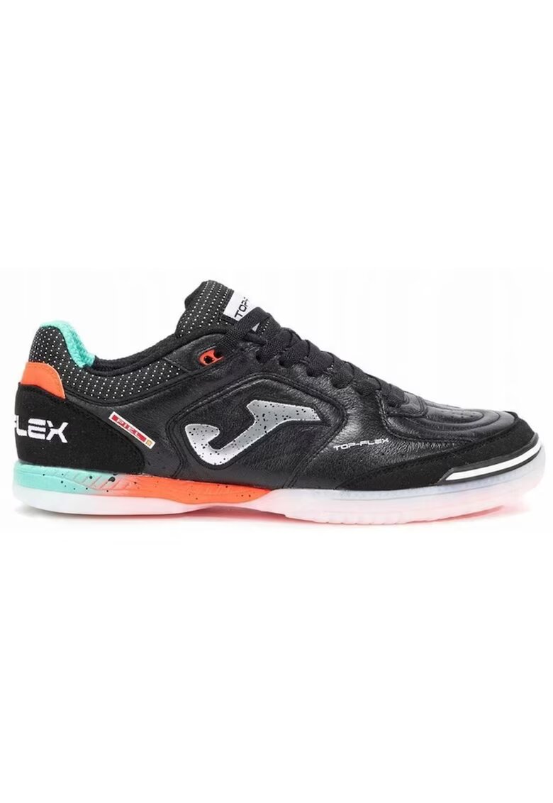 Joma Pantofi sport barbati TOP FLEX 2501 - piele - talpa cauciuc - negru - pentru sala