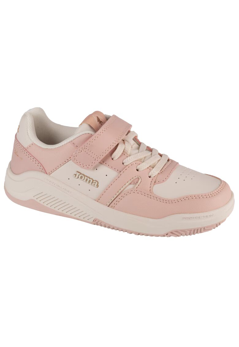 Joma Pantofi sport copii - Platea Low Jr 2413 JPLAS2413V - Alb - Alb