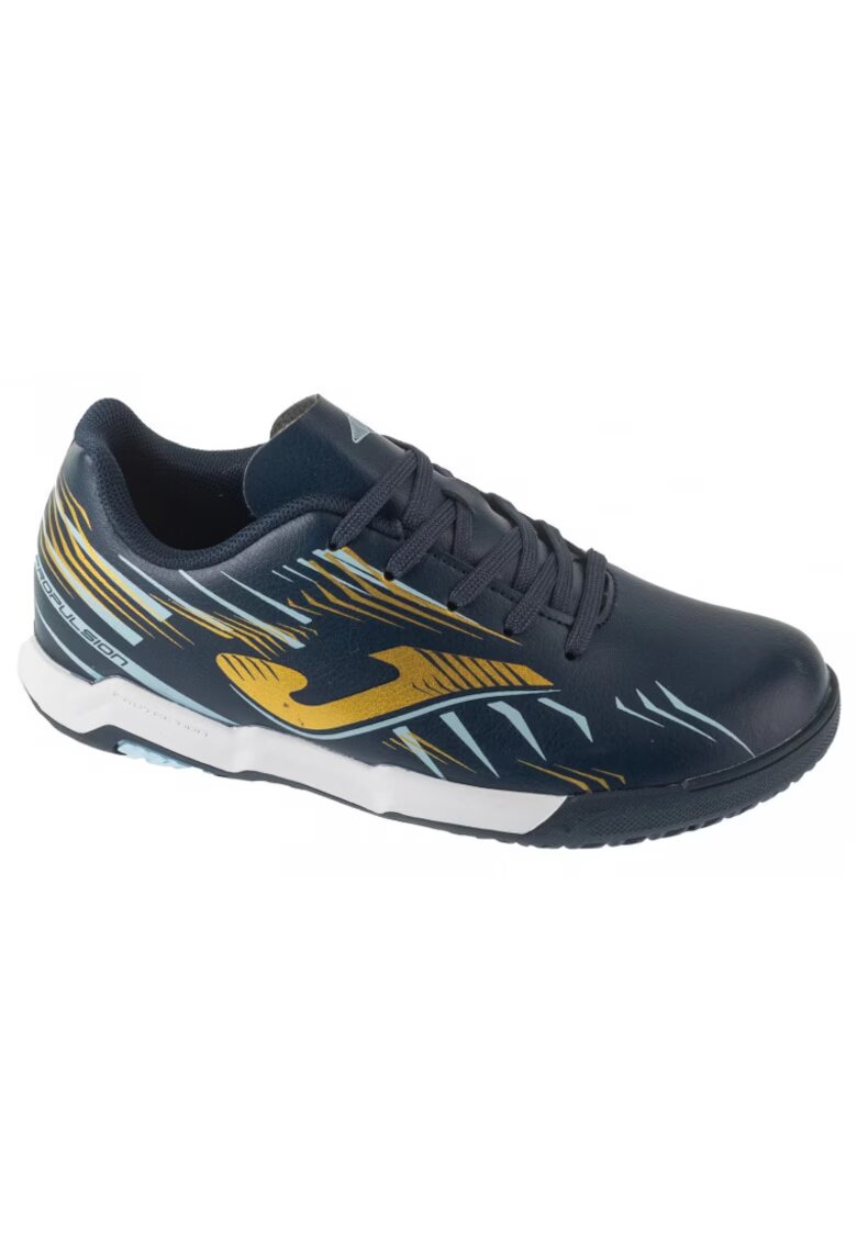Joma Pantofi sport copii - Propulsion Jr - interior - albastru marin - piele sintetica