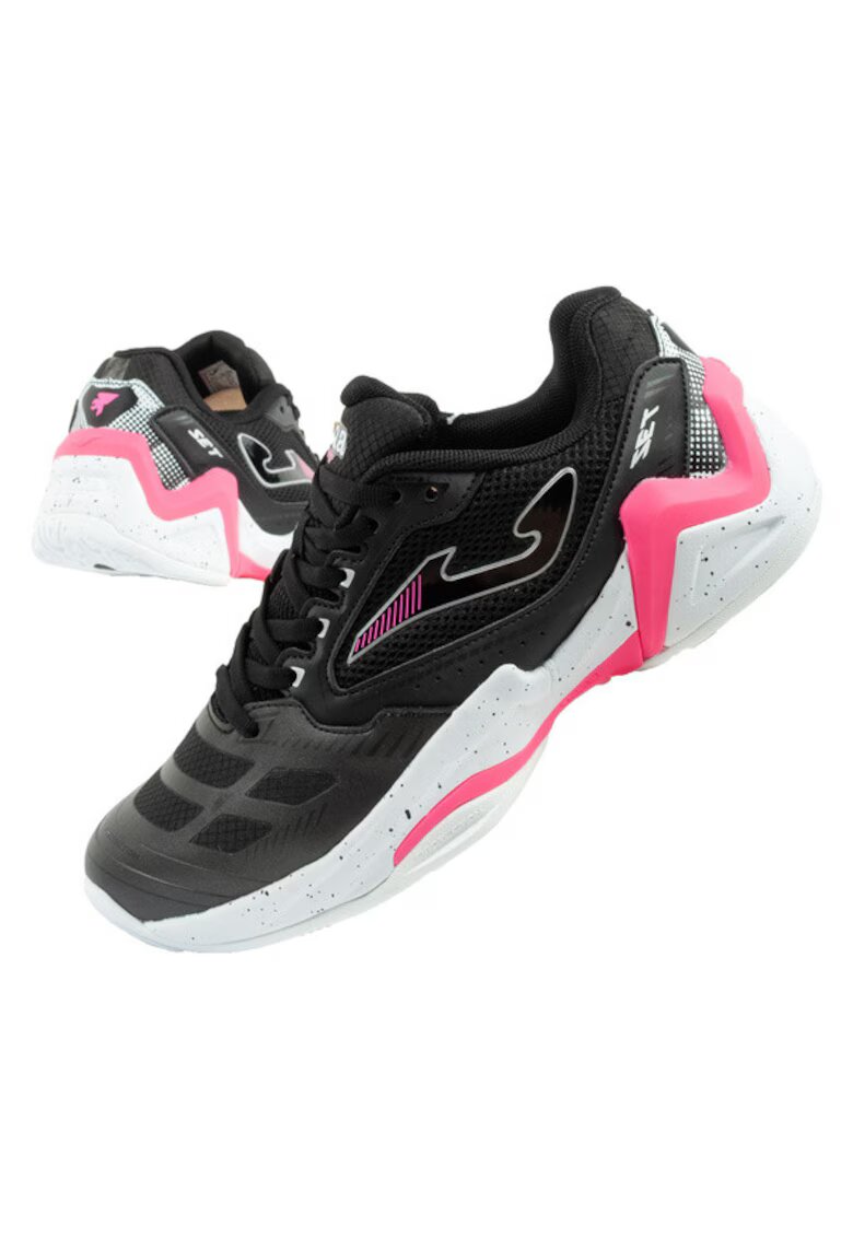 Joma Pantofi sport de tenis Set Lady 25032 pentru femei - Negru