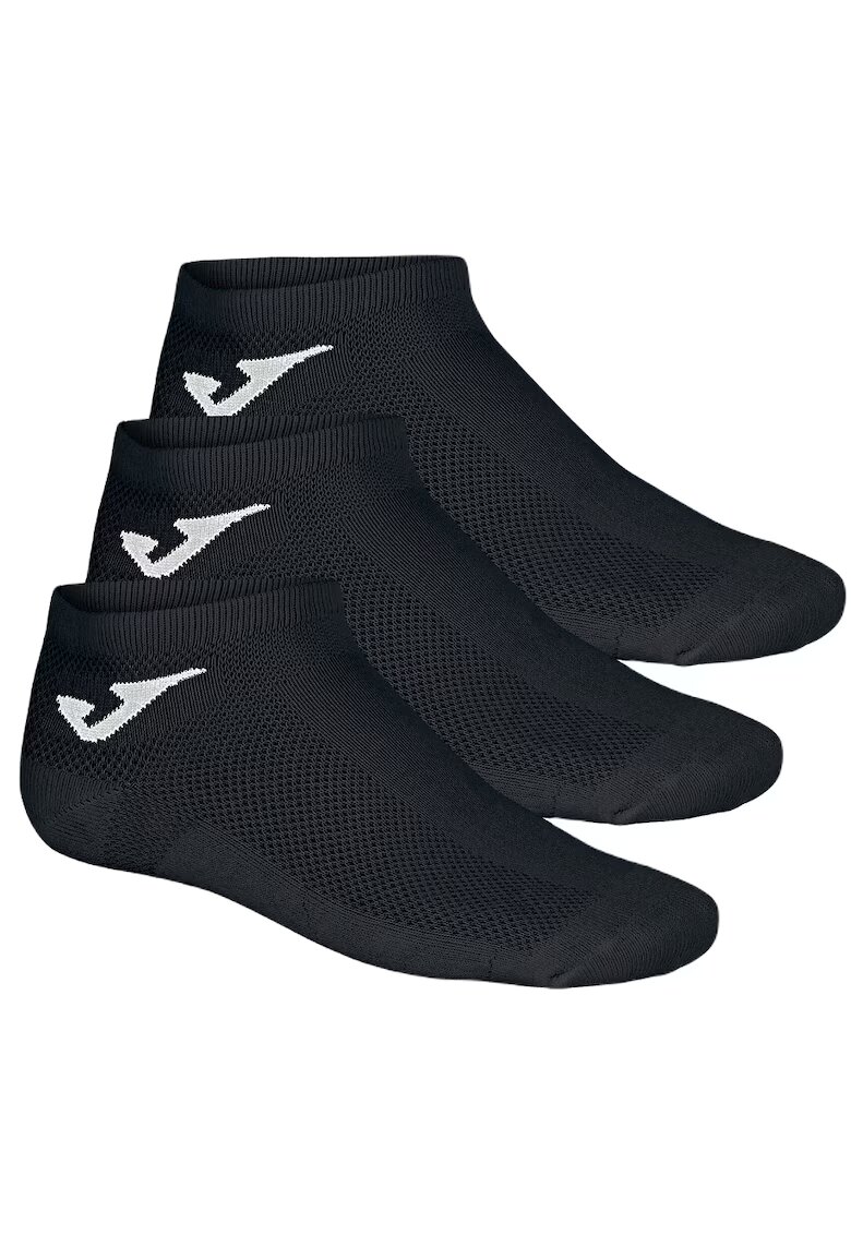 Joma Set 3 perechi sosete sport Negru - Negru