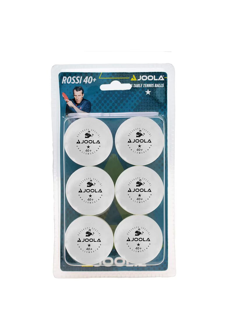 Joola Set 6 mingi tenis de masa 40+ mm - alb