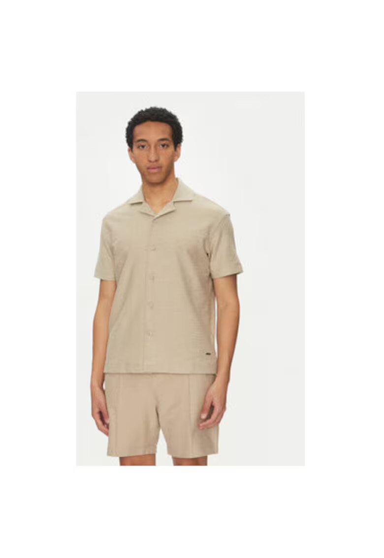Joop Camasa barbati 10019312 30045553 - Bumbac - Bej - Bej