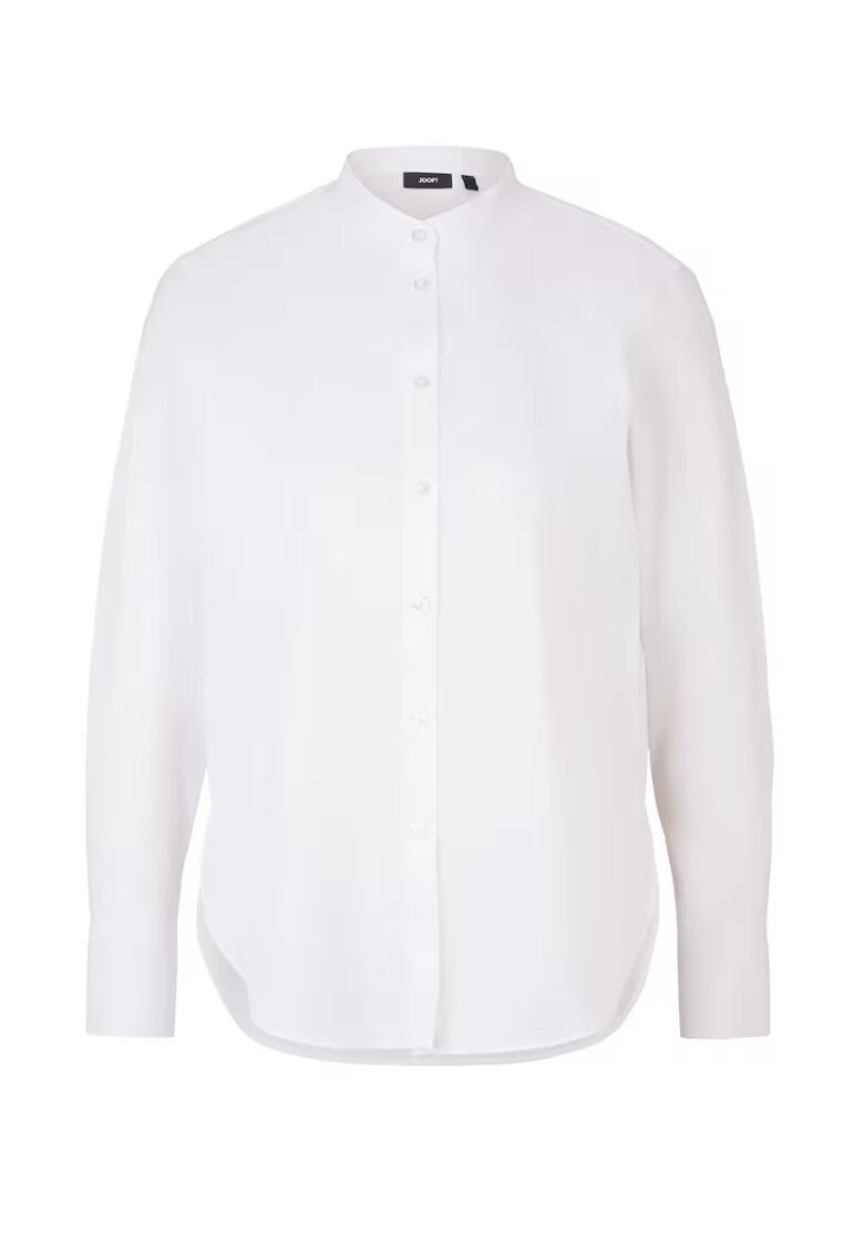 Joop Cămașă regular fit asimetrică - Alb